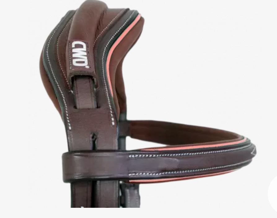 CWD Sport Colour Bridle - Cross Noseband - Brown
