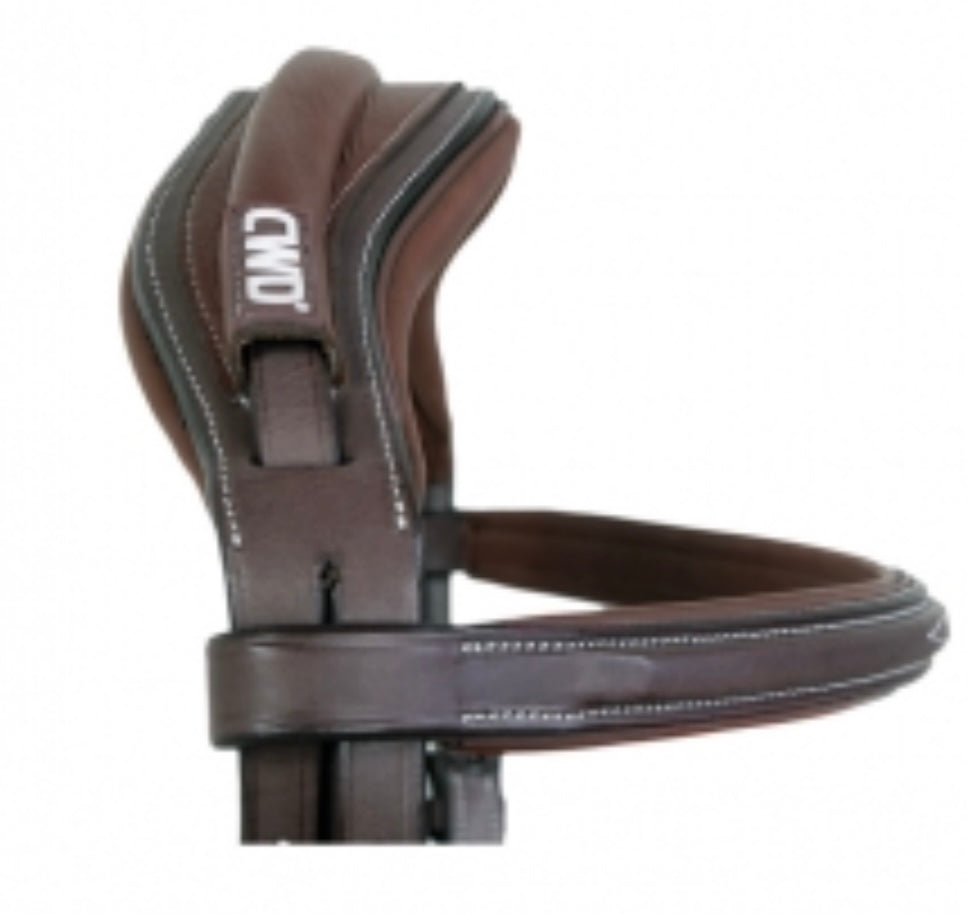 CWD Sport Colour Bridle - French Noseband - Brown
