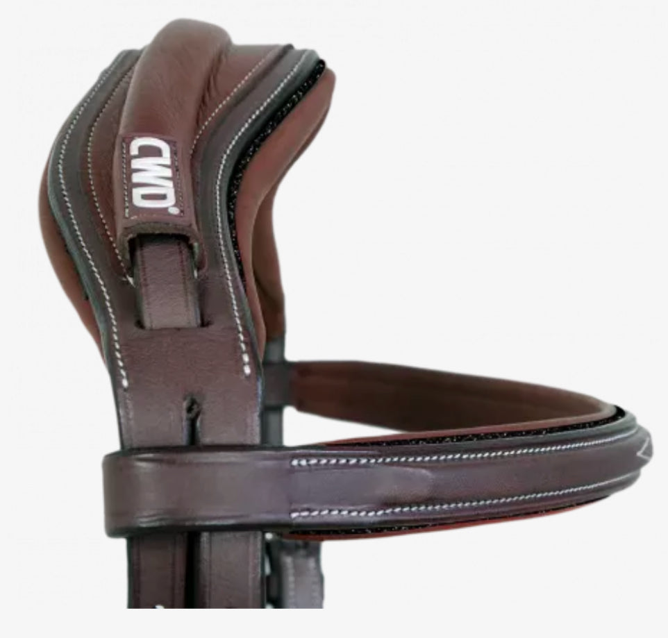 CWD Sport Colour Bridle - French Noseband - Brown