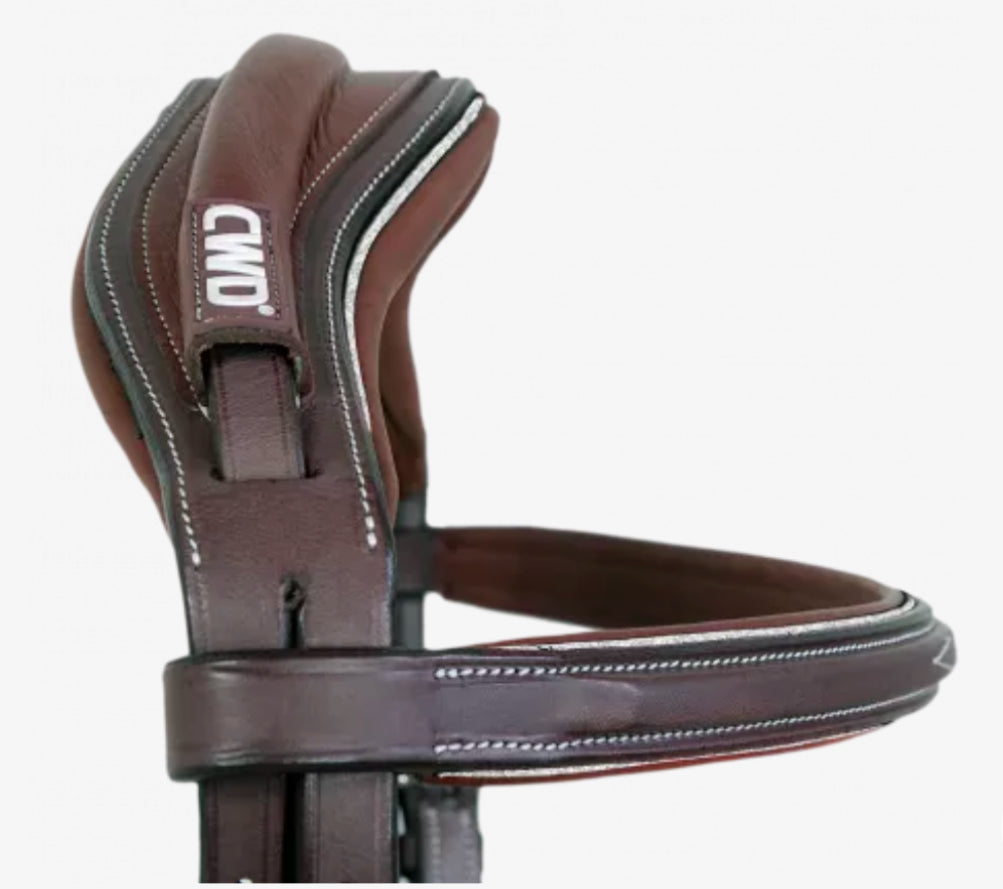 CWD Sport Colour Bridle - French Noseband - Brown