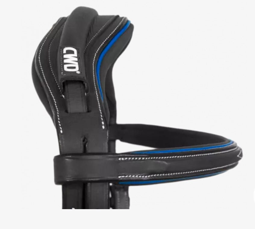 CWD Sport Colour Bridle - French Noseband - Black