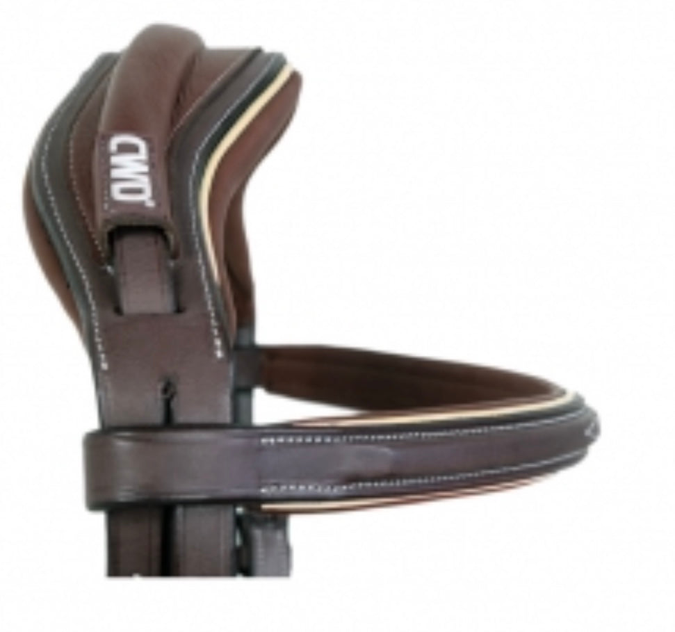 CWD Sport Colour Bridle - French Noseband - Brown