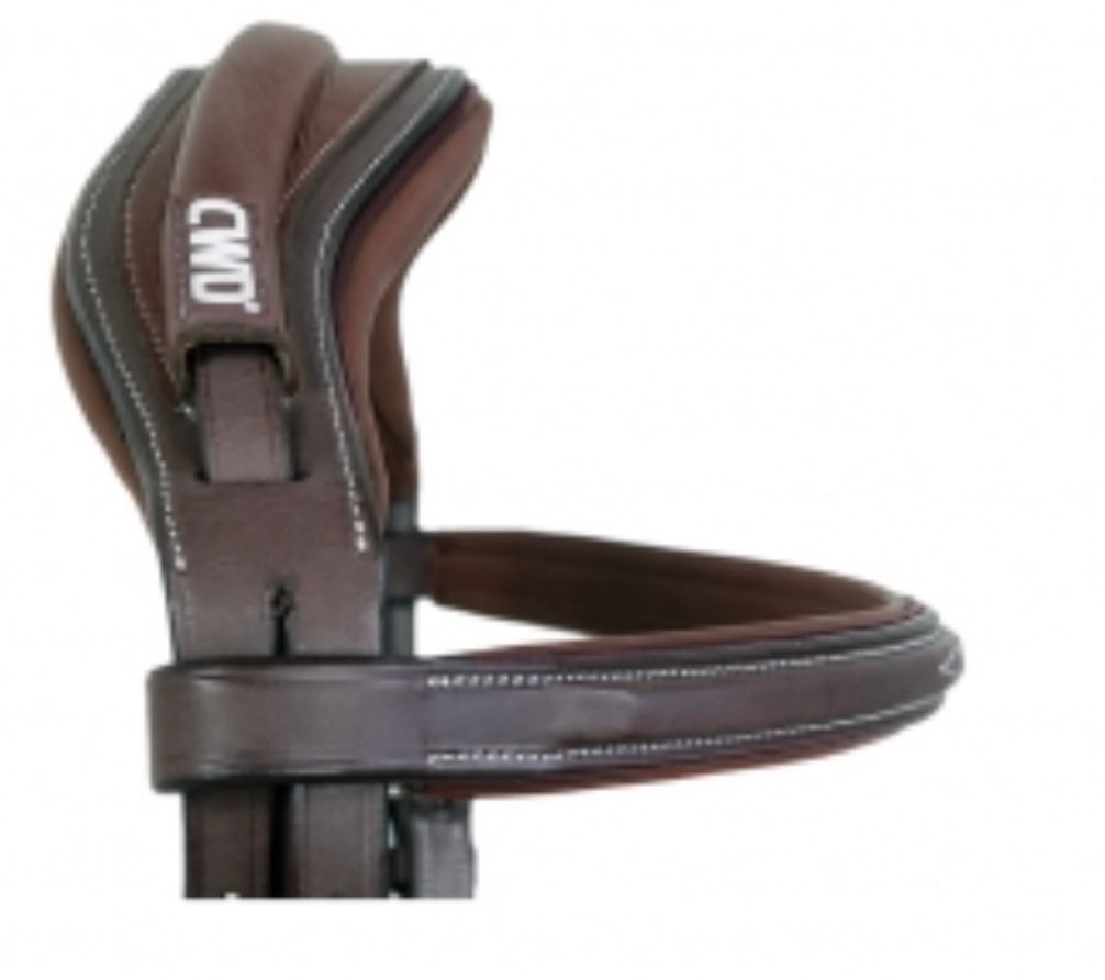 CWD Sport Colour Bridle - French Noseband - Brown