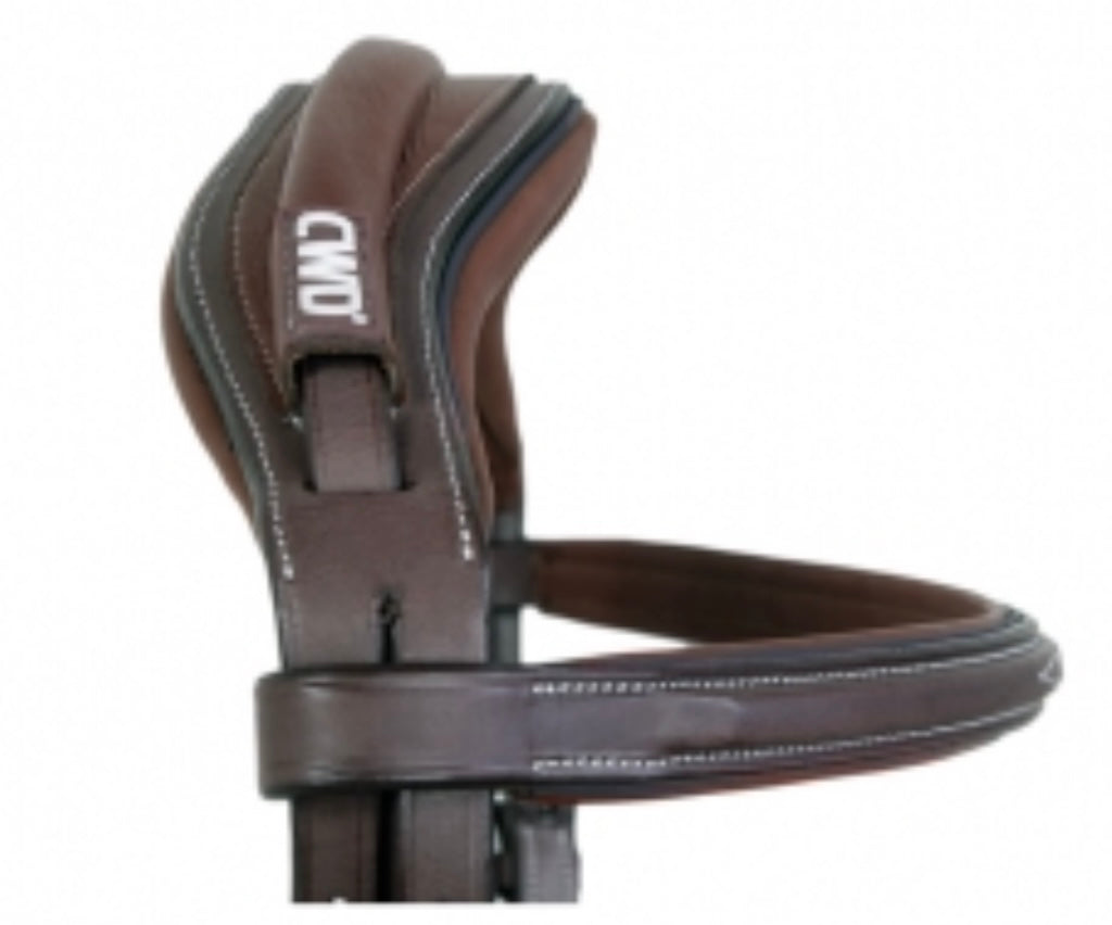 CWD Sport Colour Bridle - French Noseband - Brown
