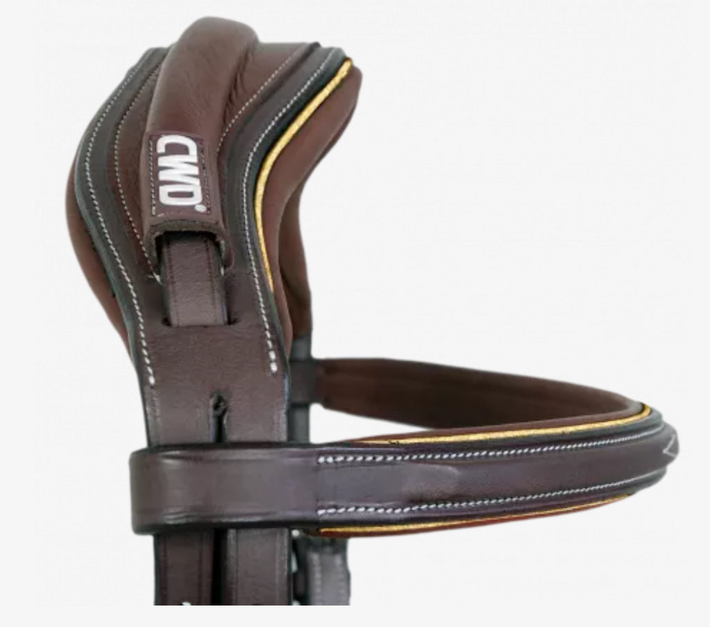 CWD Sport Colour Bridle - French Noseband - Brown