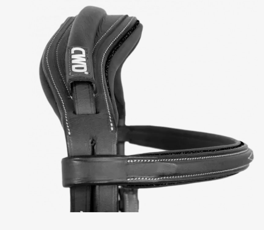 CWD Sport Colour Bridle - French Noseband - Black