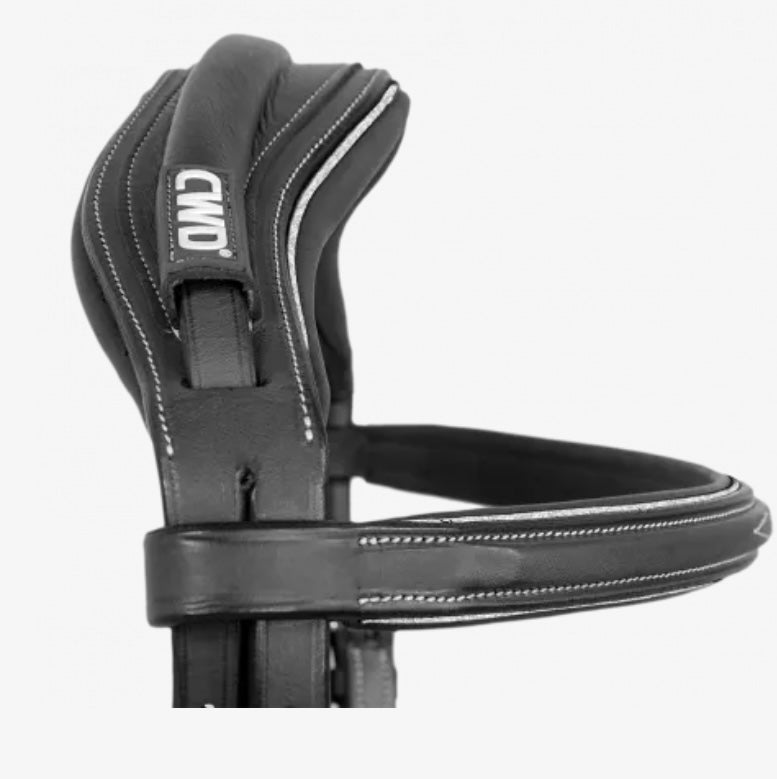 CWD Sport Colour Bridle - French Noseband - Black