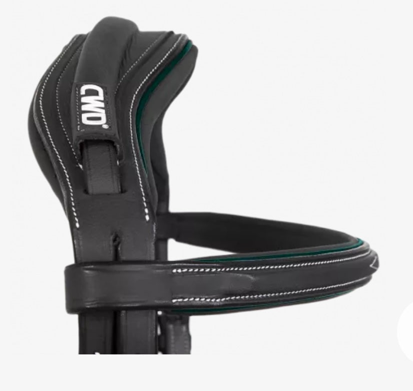 CWD Sport Colour Bridle - French Noseband - Black