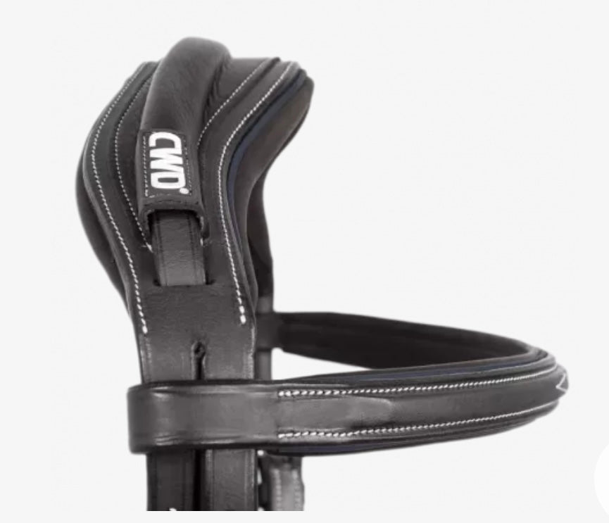 CWD Sport Colour Bridle - French Noseband - Black