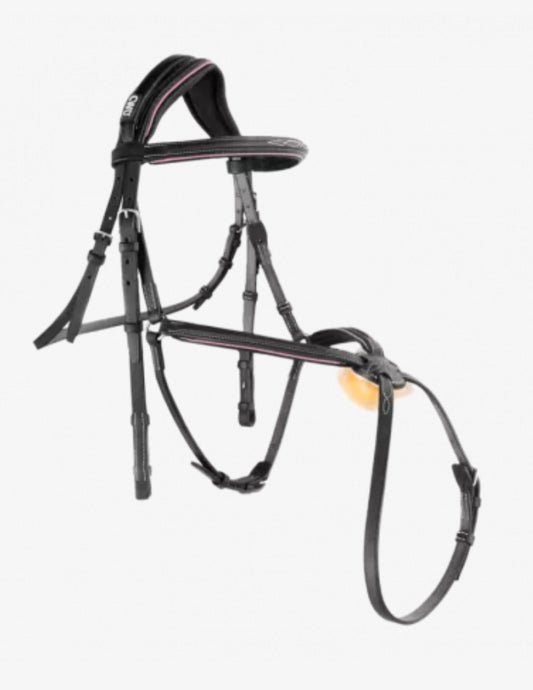 CWD Sport Colour Bridle - Cross Noseband - Black