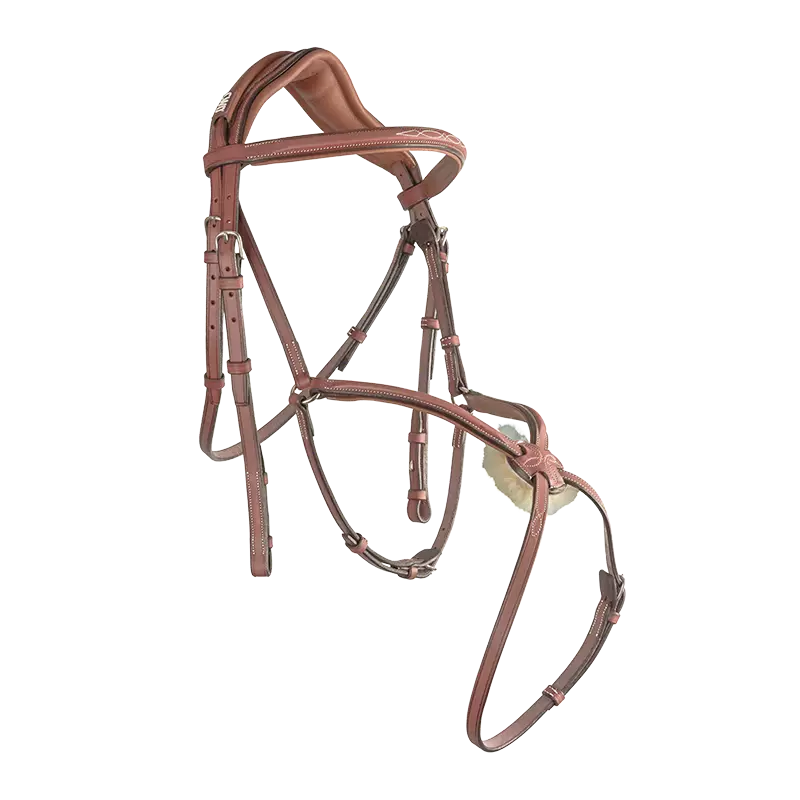 CWD BR09 Anatomical Bridle Fancy Stitching