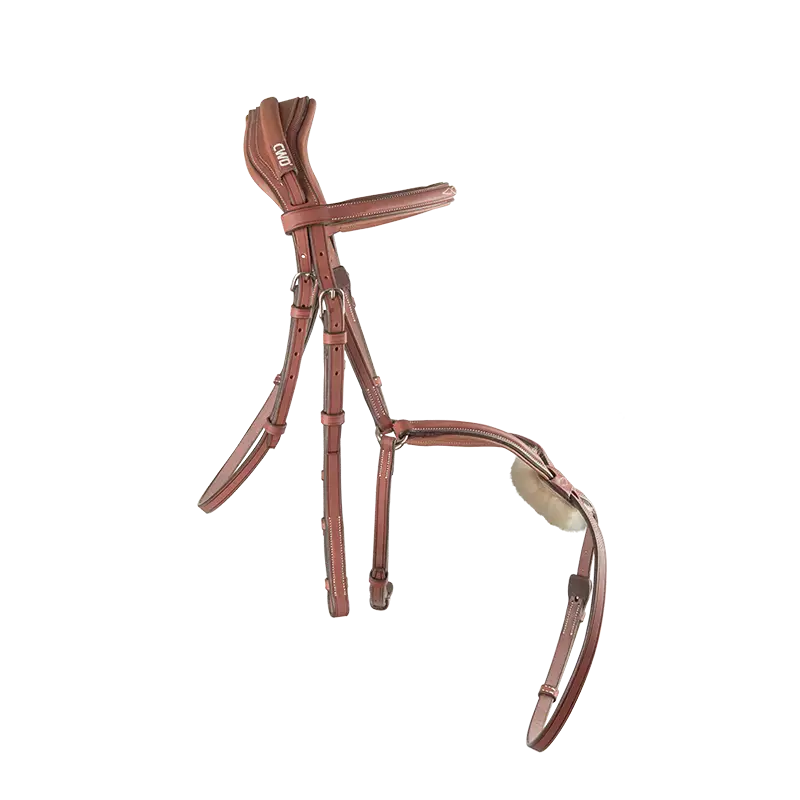 CWD BR09 Anatomical Bridle Fancy Stitching