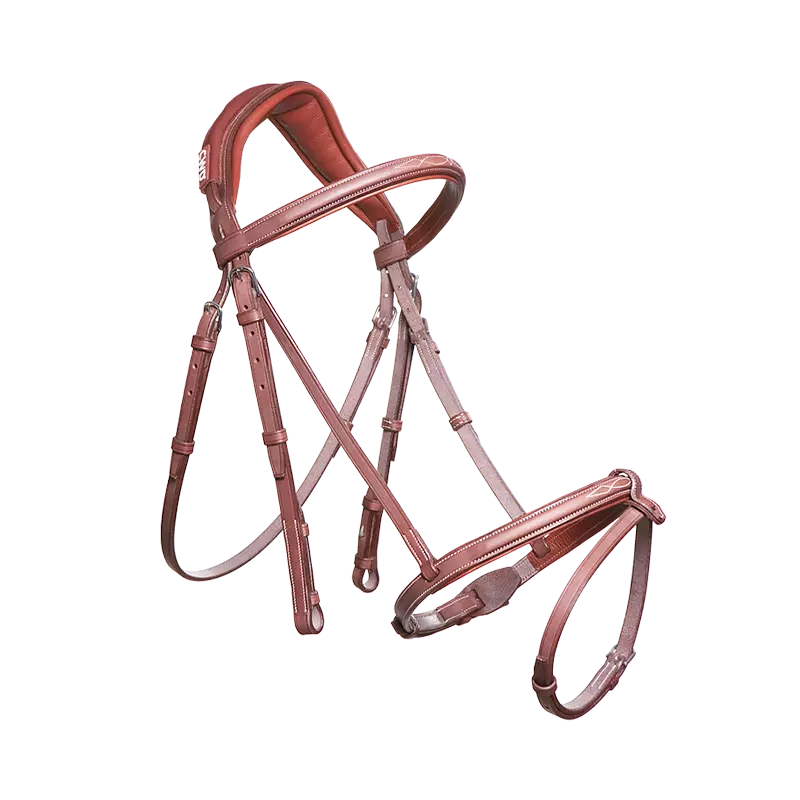 CWD BR09 Anatomical Bridle Fancy Stitching