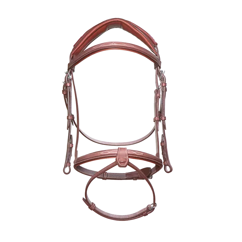 CWD BR09 Anatomical Bridle Fancy Stitching