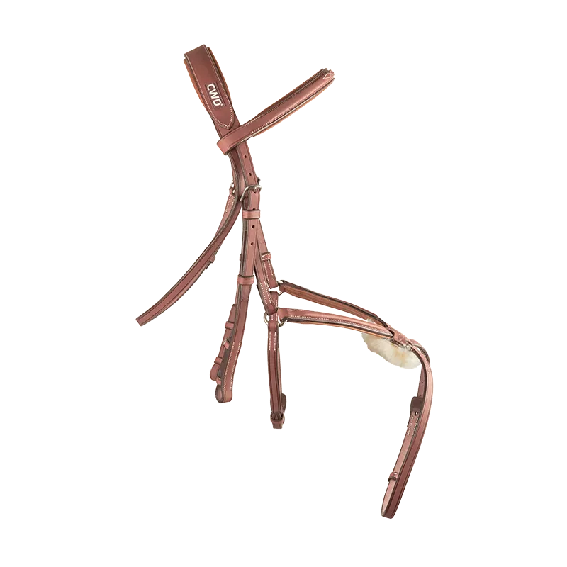 CWD BR08 Bridle Fancy Stitching